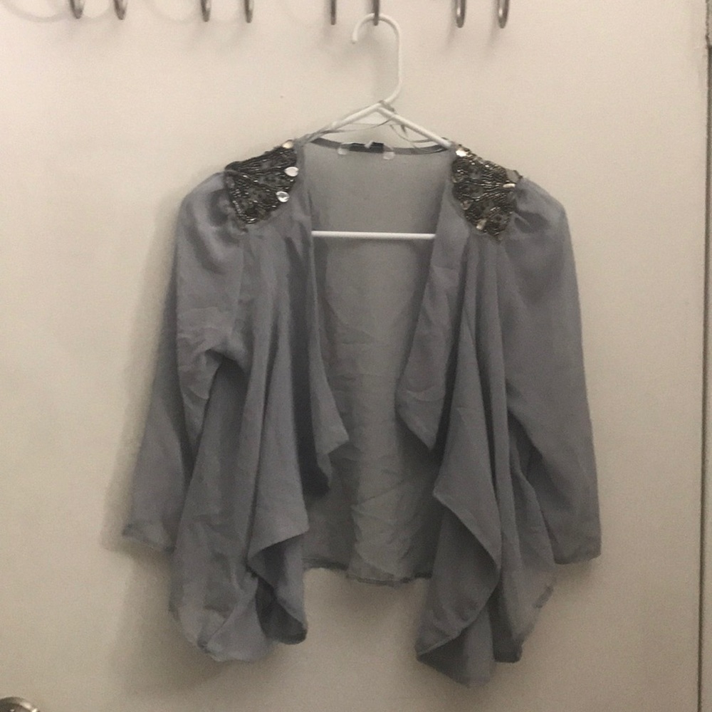 New Look sheer cover up 3/4 sleeves - Size US 4/S